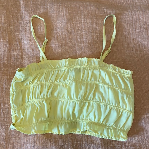 Yellow crop top - Picture 1 of 1